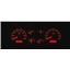 Dakota Digital 78 -88 Chevy Monte Carlo Analog Dash Gauge System Black Alloy Red VHX-78C-MC-K-R