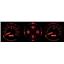 Dakota Digital Round Universal Analog Gauges Black Alloy Red VHX-1020-K-R