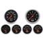 61-66 Ford Truck Black Dash Carrier w/ Auto Meter Sport Comp Electric Gauges