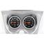67 68 F Body Silver Dash Carrier w/Auto Meter 5" Sport Comp Electric Gauges