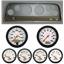 64 Chevy Truck Silver Dash Carrier w/ Auto Meter Phantom Electric Gauges