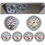 67 GTO Silver Dash Carrier w/ Auto Meter Ultra Lite Electric Gauges