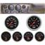 68 GTO Silver Dash Carrier w/ Auto Meter Sport Comp Electric Gauges