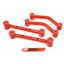 UMI Performance 71-75 Vega H-Body Rear Control Arms Upper & Lower Red