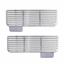 EMS VALANCE VENTS PAIR 67-68 CAMARO CLEAR COAT MS275-53CL