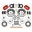 Wilwood 65-69 Ford Front Disc Brake Kit 11" Drilled Rotor Red Caliper