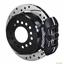 Wilwood Rear Disc Brake Kit Small Ford 9" w/ 2.5" Offset 11" Drilled Rotor Black