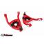 UMI Performance 4032-R GM A-Body UMI Lower Front Control Arm Kit Delrin Bushings - Red