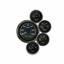 EMS ELITE 5 GAUGE KIT GPS Speedometer Universal Fuel Gauge Black MSEI-701BK