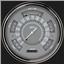 1949-1950 Chevy Classic Line Direct Fit Gauge Gray CH49G