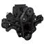 Stealth Black Serpentine System 396, 427 & 454 Supercharger Power Steering & Alternator Root Blower