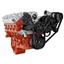 Black Diamond Chevy LS Engine Mid Mount Serpentine Kit - ProCharger - Alternator Only