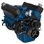 Black Ford 289-302-351W V-Belt System for Alternator Only with Electric Water Pump