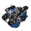 Black Ford 289-302-351W Serpentine Conversion Kit - Alternator, Power Steering & A/C