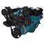 Stealth Black Pontiac Serpentine System for 350-400, 428 & 455 V8 - AC, Power Steering & Alternator