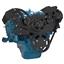 Stealth Black Serpentine System for Small Block Mopar - Alternator Only - All Inclusive