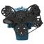 Black Diamond Serpentine System for Small Block Mopar - Power Steering - All Inclusive