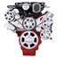 CVF Racing Chevy LS Serpentine Kit - Edelbrock - AC, Alternator & Power Steering