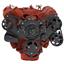 Stealth Black Serpentine System for Big Block Mopar 426 Hemi - Power Steering - All Inclusive