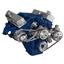 CVF Racing Ford 390 V-Belt System - Alternator & Power Steering with Saginaw Pump