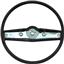OER 1969-70 Steering Wheel - Dark Green - Standard Interior 3939735
