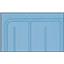 OER 62-64 Nova Light Blue 2 Piece Full Front Full Rear OE Style Rubber Floor Mat Set M62003