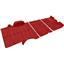 OER 1973-74 Suburban 2 Wheel Drive with 4 Speed Red Complete Cut Pile Carpet Set TN16104C3C