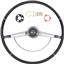 OER 1965 Impala Steering Wheel Kit ; Black *R65001