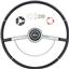 OER 1966 Impala Steering Wheel Kit ; Black *R66001