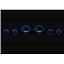 Dakota Digital Universal 6 Round Dash Gauges Analog Black Alloy / Blue VHX-1060-K-B