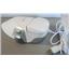 Contour Design WHITE Perfit Mouse Non-Scroll Optical Ergonomic USB PMO5-L-L SZ-L