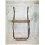 Boaters’ Resale Shop of TX 2102 2142.04 TWO STEP STAINLESS & TEAK TRANSOM LADDER