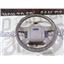 2008 - 2010 FORD F150 XLT LARIAT OEM (GREY) LEATHER WRAPPED STEERING WHEEL