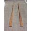 Boaters’ Resale Shop of TX 2204 5101.02 WHALE BOAT PAIR OF 9-1/2 FOOT OARS