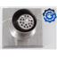 ZS3-ST01-BR-4-C New Signature Hardware 4" Tile-in Cohen SS Shower Drain