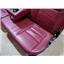 2008 - 2010 FORD F350 F250 HARLEY DAVIDSON CREWCAB RECOVERED RED LEATHER SEATS