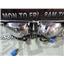 2000 2001 FORD F350 F250 XLT AFTERMARKET HEADLIGHTS (SMOKED) LED BULBS - PAIR