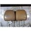 2004 - 2008 FORD F150 KING RANCH CREWCAB FRONT SEAT LEATHER HEAD RESTS (PAIR)