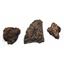 Chondrite MOROCCAN Stony METEORITE Lot of 3 "B" grade Genuine  w/ COA  #17476