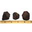 Chondrite Moroccan Stony Meteorite Lot of 3 "A" grade Genuine 17479