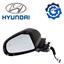 New OEM Hyundai Left Side Gray Wing Mirror Assembly 2019-20 Santa Fe 87610S2280