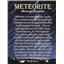 Chondrite MOROCCAN Stony METEORITE Genuine 63.0 grams w/ COA  #17485