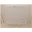 GE Dryer WE10X30584 Top Panel-White New OEM