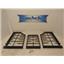 KitchenAid Stove W11334474 W10594450 Cooktop Grate Kit (3 Piece Set) Used