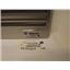 GE Refrigerator WR74X24668 WB02X26123 Pro Grill Assy w/Logo & Hinges Used