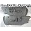 2006 2007 GMC SIERRA 2500 3500 SLT FRONT SEATS POWER SWITCHES COVERS CHARCOAL