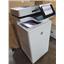 HP Color MFP E57540c Color Laser All in 1 Printer Expertly Serviced & New Toners