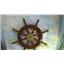 Boaters' Resale Shop of TX 2403 0125.01 WOODEN 29" SHIPS WHEEL FOR 3/4" SHAFT