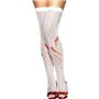 Blood Stained White Stockings Pantyhose Leggings Zombie
