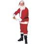 Economy Santa Claus Suit Standard Adult Costume